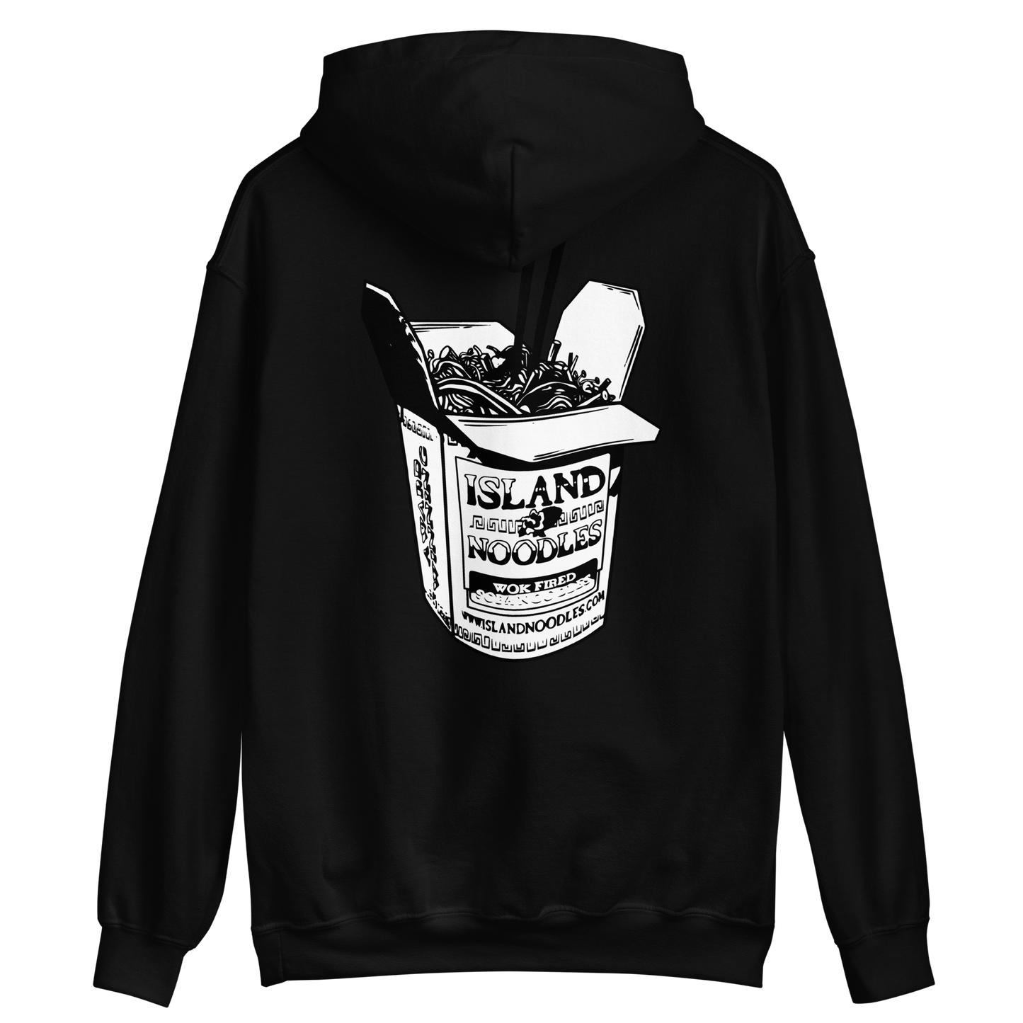 NOODLE BUCKET HOODIE (BLACK)